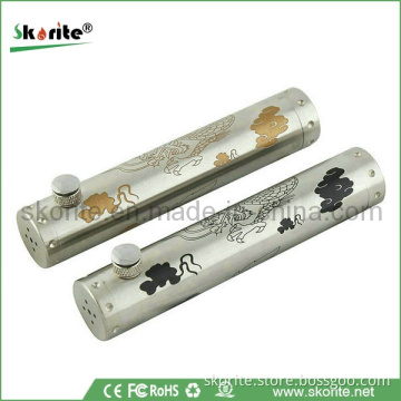 Stainless Steel 18650 Dragon Imaged E Cig Mod Electronic Cigarettes